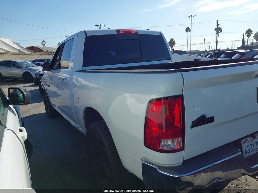 Vin: 1c6rd7lt0cs258335, lot: 46273842, ram 1500 big horn 20123