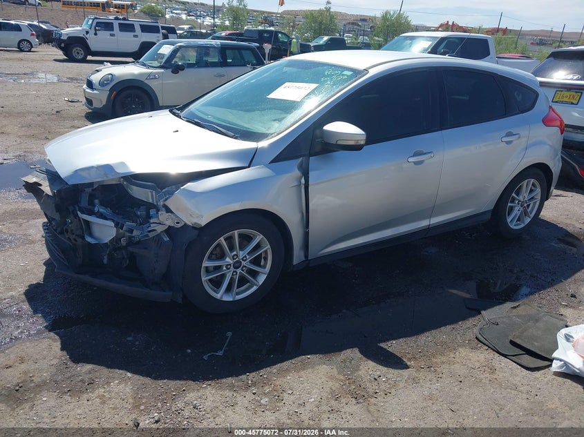 Vin: 1fadp3k24gl216011, lot: 46273852, ford focus se 20162