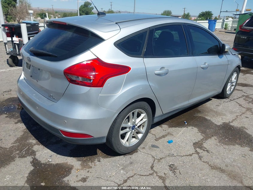 Vin: 1fadp3k24gl216011, lot: 46273852, ford focus se 20164
