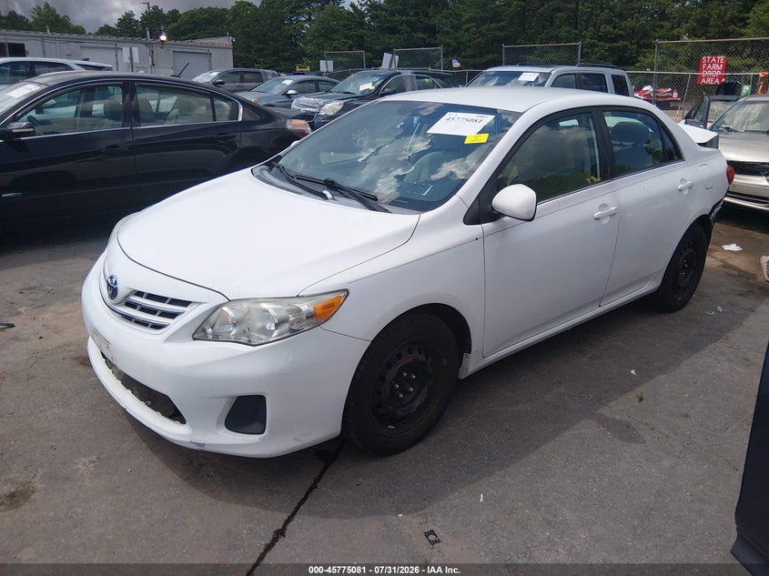 Vin: 2t1bu4ee9dc969414, lot: 46273861, toyota corolla le 20132