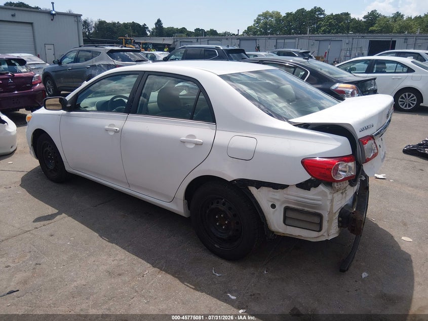 Vin: 2t1bu4ee9dc969414, lot: 46273861, toyota corolla le 20133
