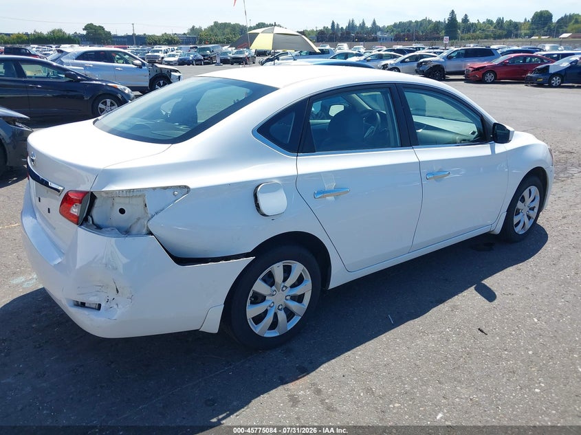 Vin: 3n1ab7ap0fy351379, lot: 46273864, nissan sentra s 20154