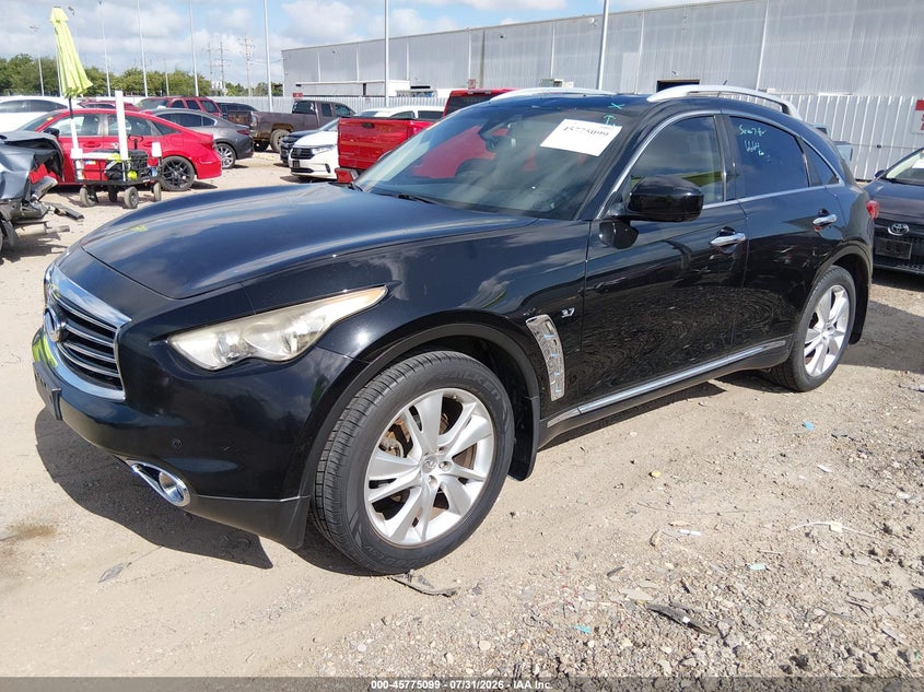 Vin: jn8cs1mu4gm671088, lot: 46273879, infiniti qx70 20162