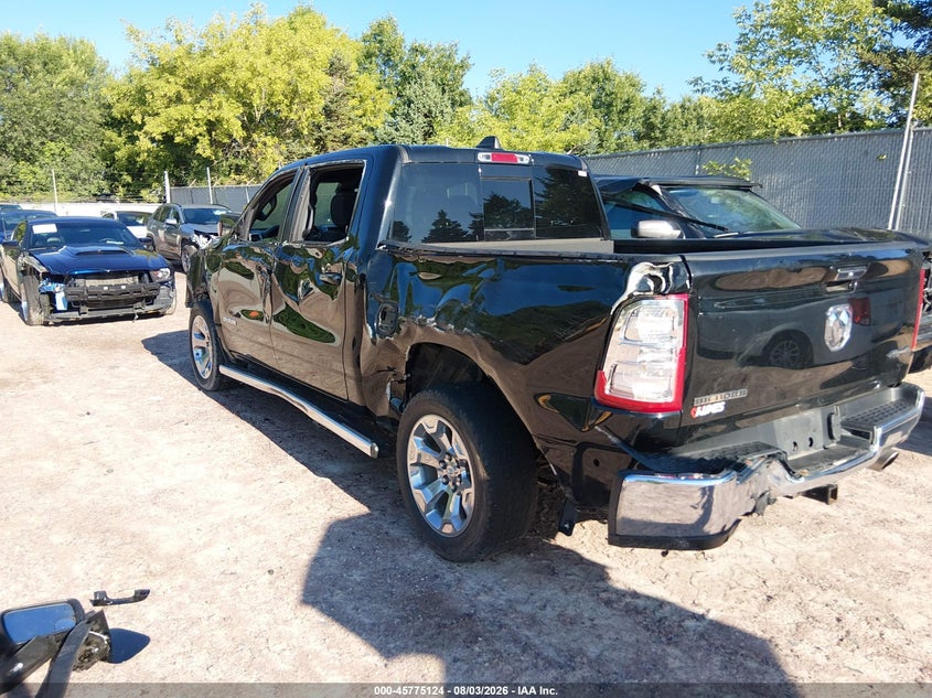Vin: 1c6srfft3kn926098, lot: 46273904, ram 1500 big horn/lone star  4x4 5'7 box 20193