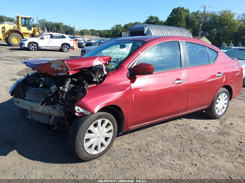 Vin: 3n1cn7apxkl861567, lot: 46273911, nissan versa 1.6 sv 20192
