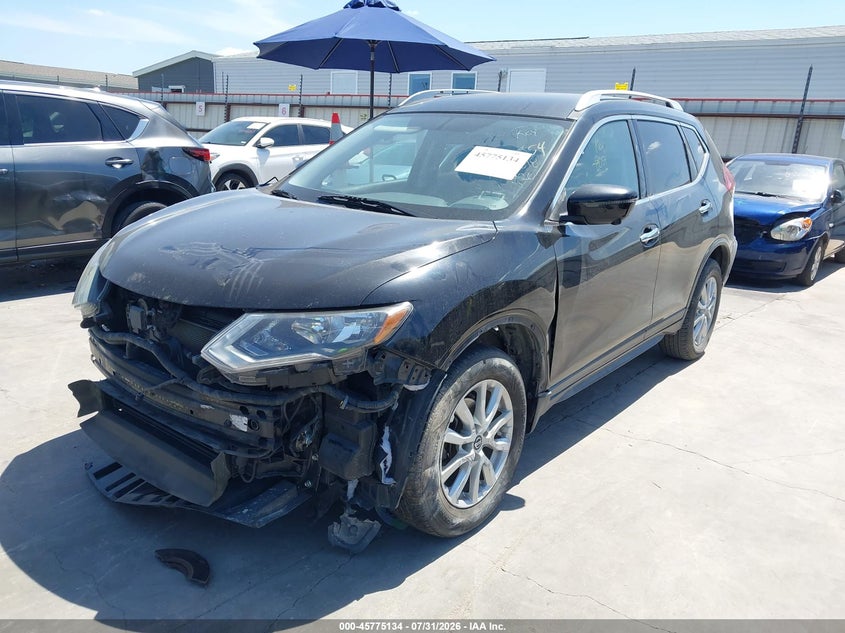 Vin: knmat2mt4jp618054, lot: 46273914, nissan rogue sv 20182
