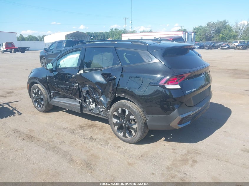 Vin: kndpzdahxp7035579, lot: 46273923, kia sportage plug-in hybrid x-line prestige 20233