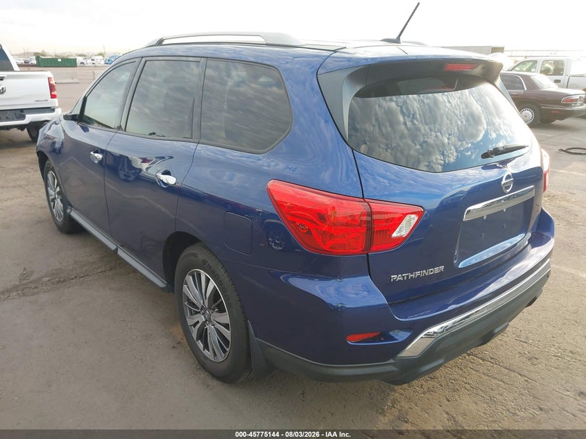 Vin: 5n1dr2mnxjc657604, lot: 46273924, nissan pathfinder s 20183
