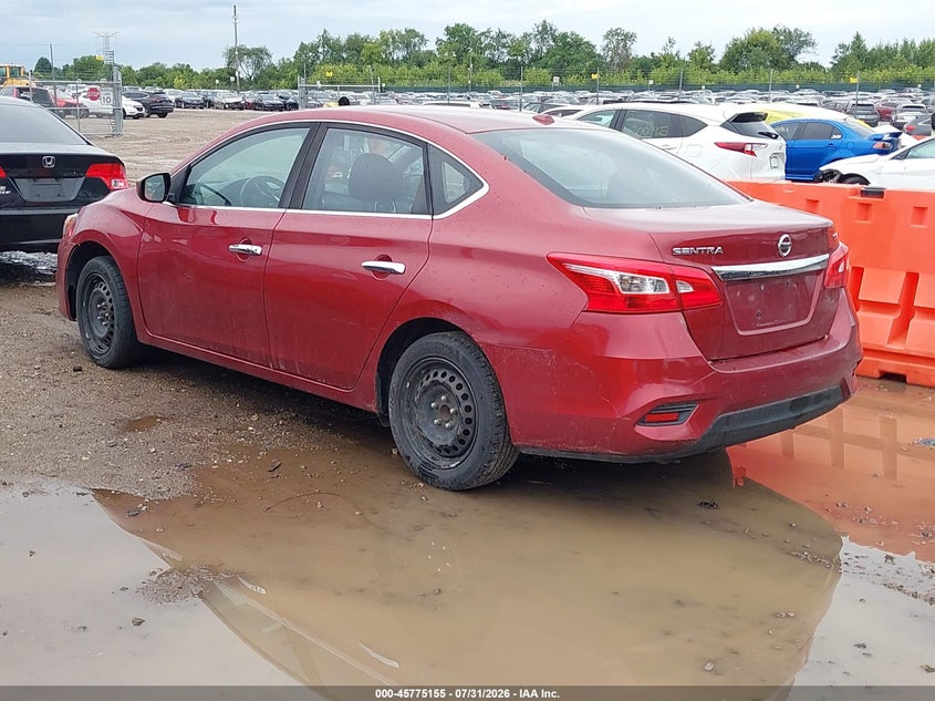 Vin: 3n1ab7ap7hl641974, lot: 46273935, nissan sentra s/sl/sr/sv 20173