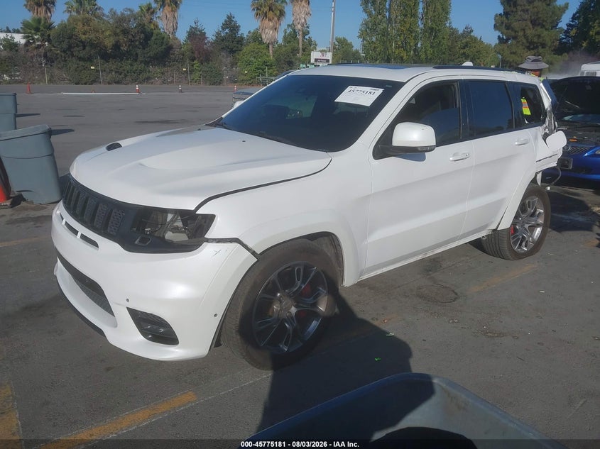 Vin: 1c4rjfdj3jc183730, lot: 46273961, jeep grand cherokee srt 4x4 20182