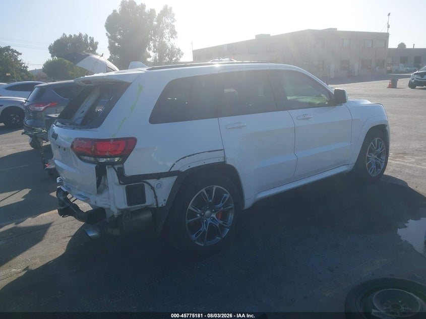 Vin: 1c4rjfdj3jc183730, lot: 46273961, jeep grand cherokee srt 4x4 20184