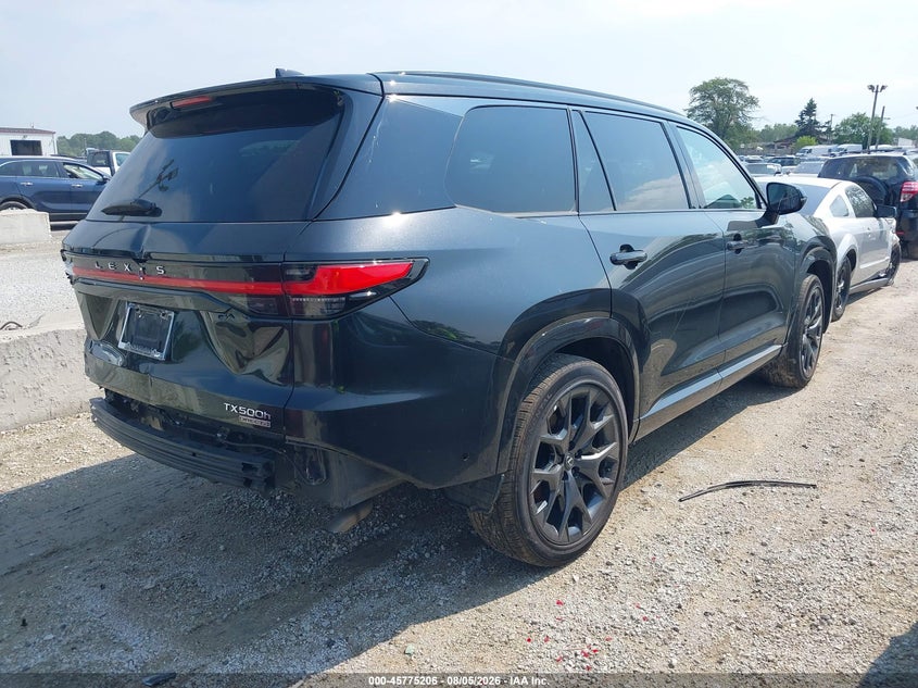 Vin: 5tdabab68ss008739, lot: 46273986, lexus tx 500h f sport premium 20254