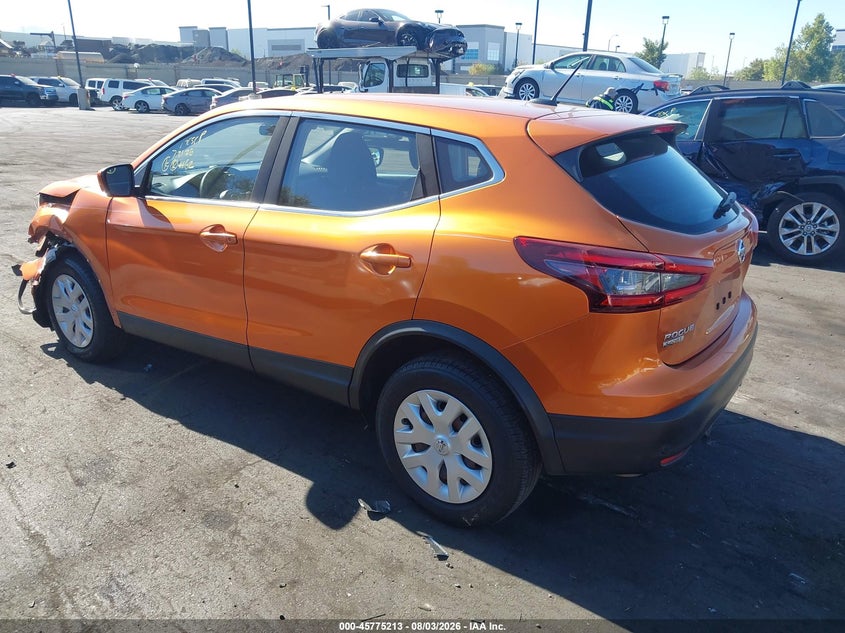 Vin: jn1bj1cv5lw258361, lot: 46273994, nissan rogue sport s fwd xtronic cvt 20203
