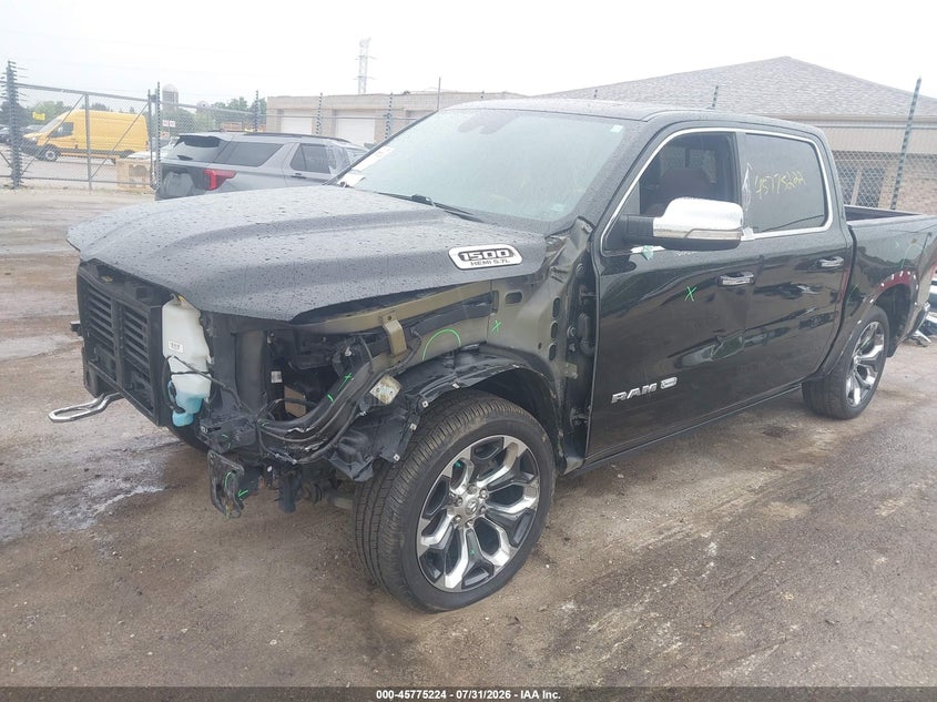 Vin: 1c6srfkt1ln143563, lot: 46274004, ram 1500 longhorn 20202