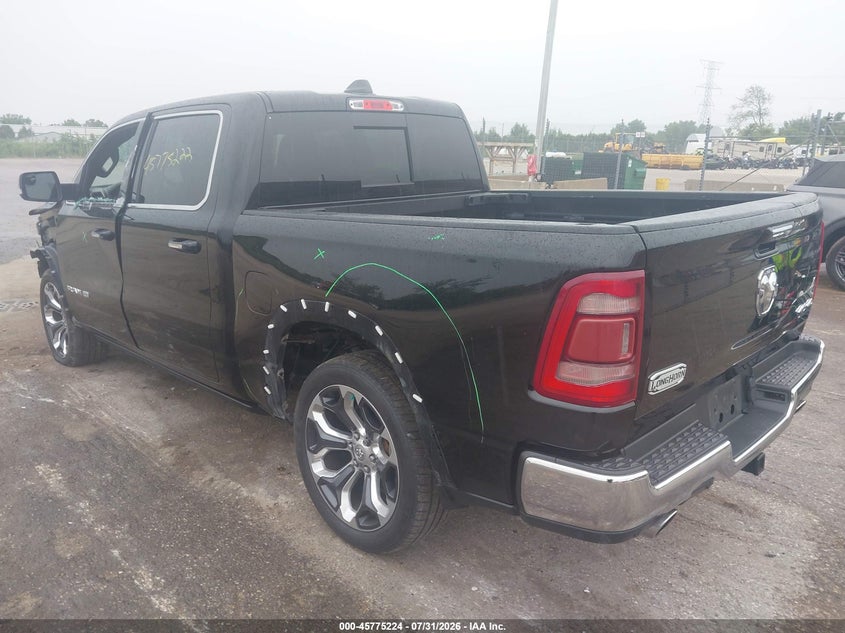 Vin: 1c6srfkt1ln143563, lot: 46274004, ram 1500 longhorn 20203