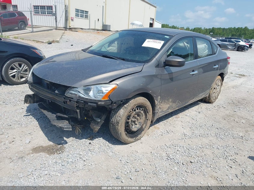 Vin: 3n1ab7ap2fy242843, lot: 46274009, nissan sentra sv 20152