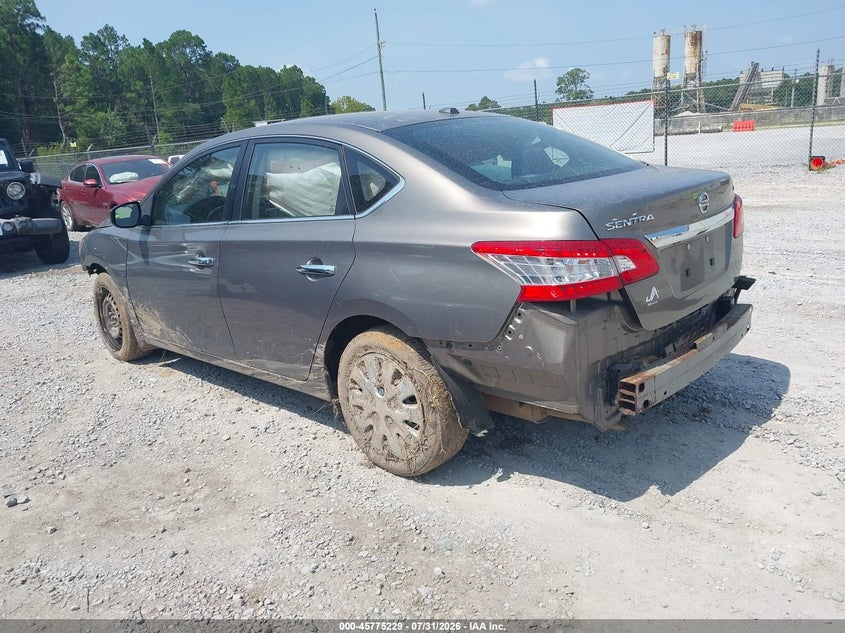 Vin: 3n1ab7ap2fy242843, lot: 46274009, nissan sentra sv 20153