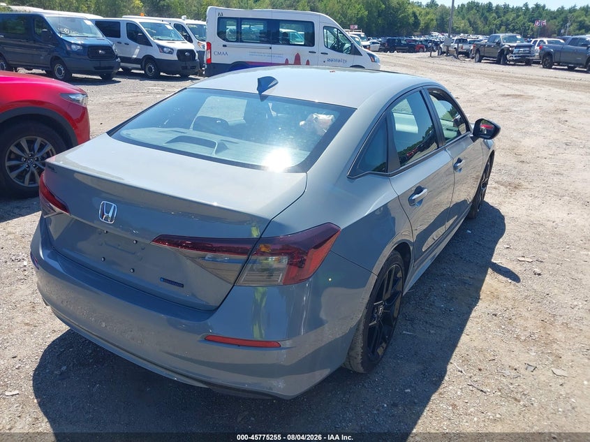 Vin: 2hgfe4f82th305243, lot: 46274035, honda civic hybrid sport/sport touring 20264