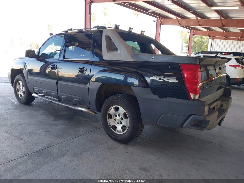 2003 CHEVROLET AVALANCHE 1500 auction photo 3
