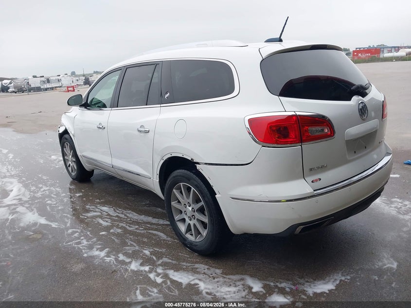 Vin: 5gakrbkd4hj298537, lot: 46274056, buick enclave leather 20173