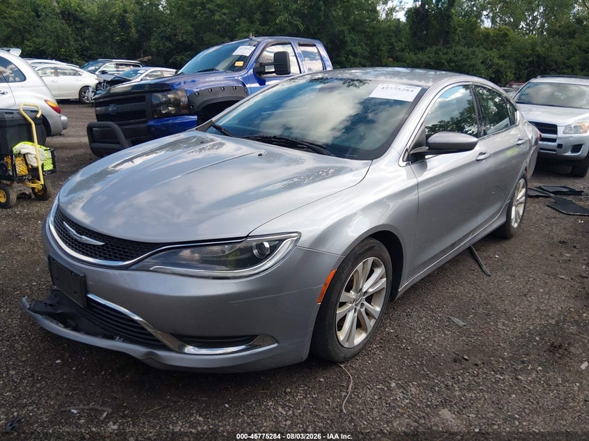Vin: 1c3cccab5fn676708, lot: 46274064, chrysler 200 limited 20152