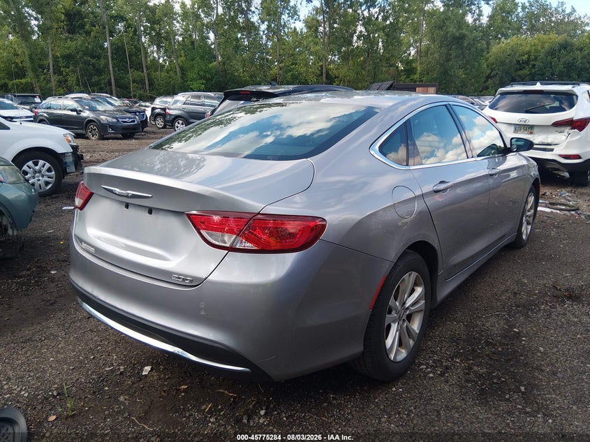 Vin: 1c3cccab5fn676708, lot: 46274064, chrysler 200 limited 20154