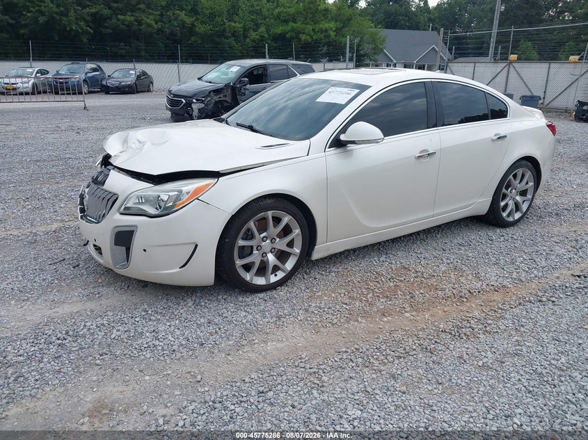 Vin: 2g4gu5gx3e9321509, lot: 46274066, buick regal gs 20142