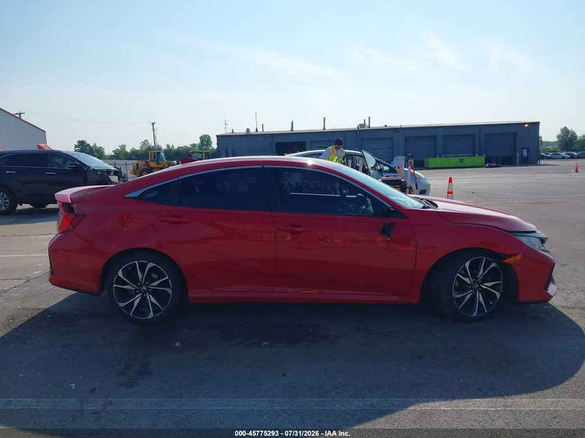 HONDA CIVIC SI 2019 VIN 2HGFC1E56KH708197