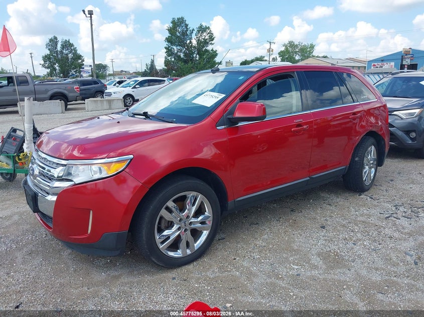 Vin: 2fmdk4kc2bba29961, lot: 46274075, ford edge limited 20112