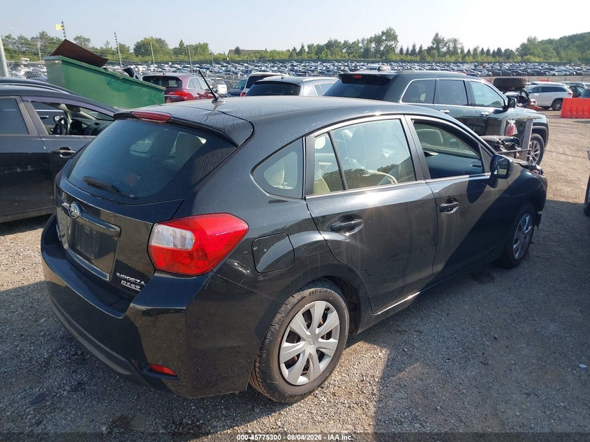 Vin: jf1gpaa65e8279852, lot: 46274080, subaru impreza 2.0i 20144