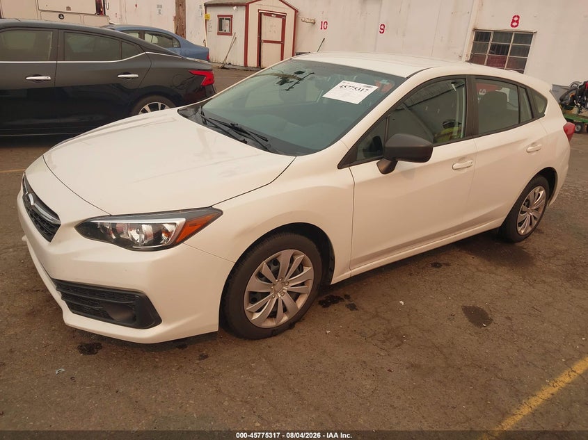Vin: 4s3gtab62m3715069, lot: 46274097, subaru impreza 20212