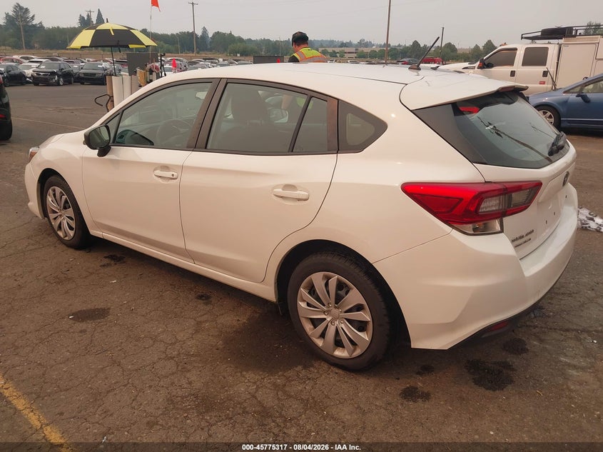 Vin: 4s3gtab62m3715069, lot: 46274097, subaru impreza 20213