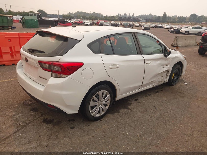 Vin: 4s3gtab62m3715069, lot: 46274097, subaru impreza 20214