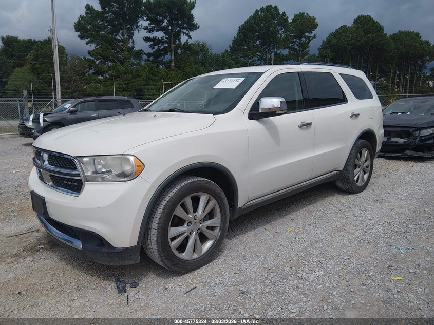 Vin: 1d4rd4gg5bc630378, lot: 46274104, dodge durango crew 20112