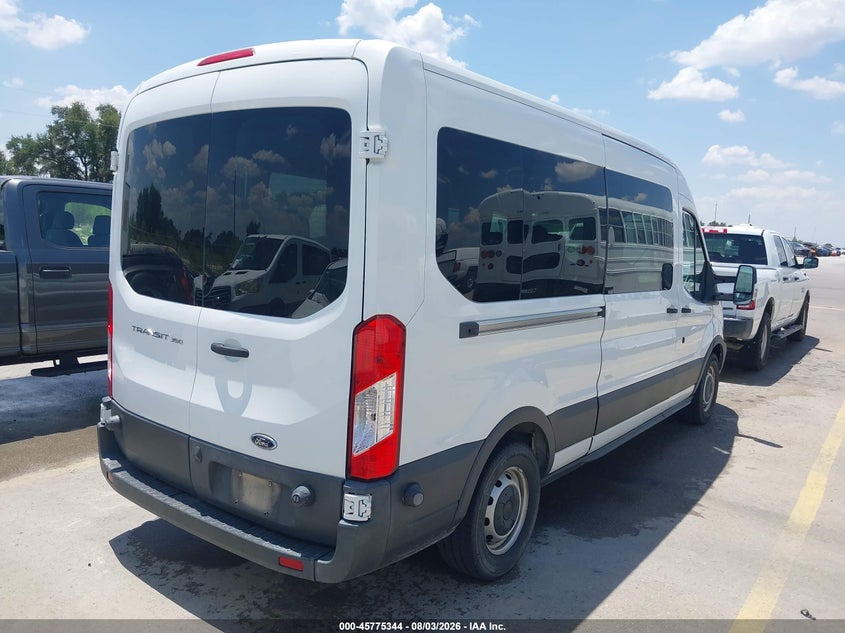 Vin: 1fbax2cm4gkb25788, lot: 46274124, ford transit-350 xl 20164