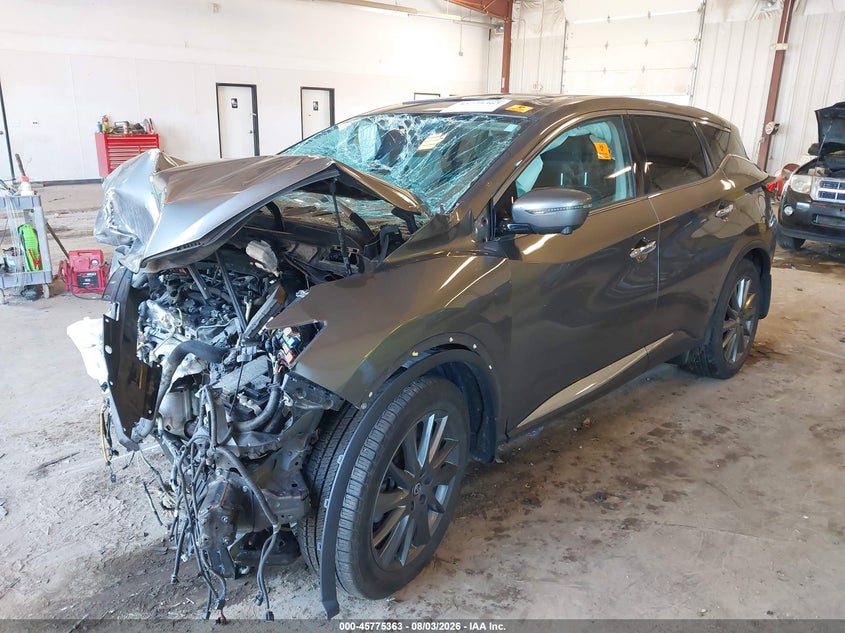 Vin: 5n1az2bsxmc127908, lot: 46274143, nissan murano sv intelligent awd 20212