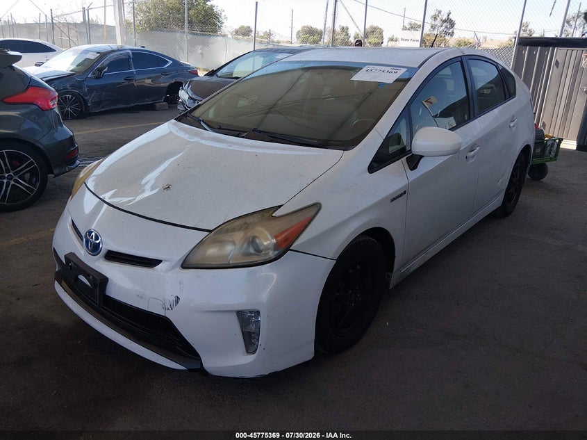 Vin: jtdkn3du0d1725316, lot: 46274149, toyota prius four 20132