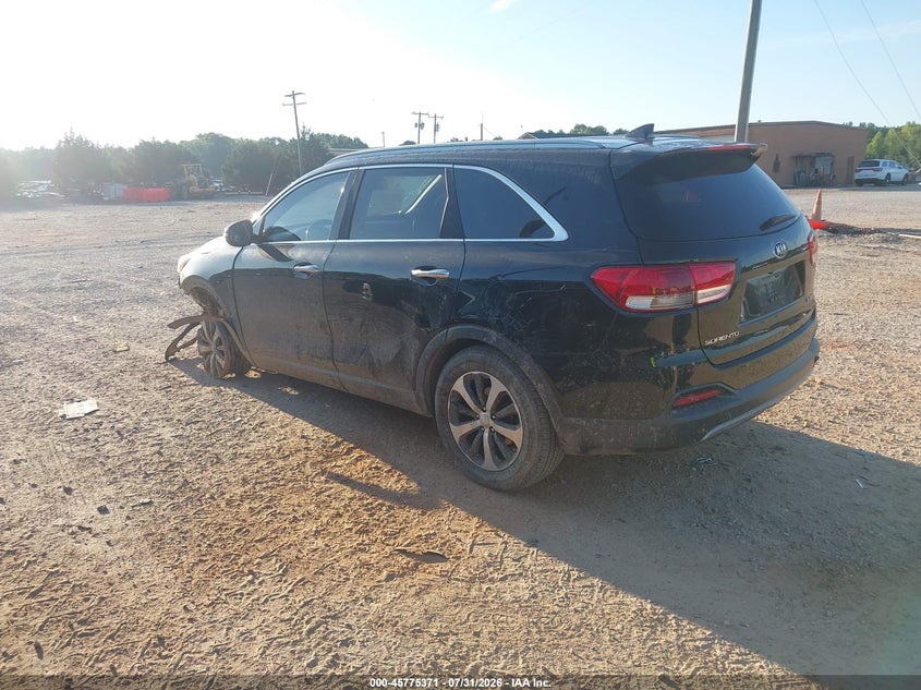 Vin: 5xyph4a16gg109072, lot: 46274150, kia sorento 2.0t ex 20163