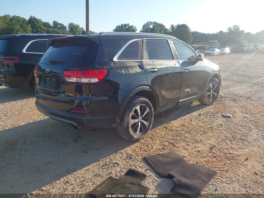 Vin: 5xyph4a16gg109072, lot: 46274150, kia sorento 2.0t ex 20164