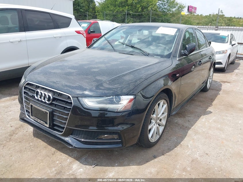 Vin: wauffafl3en012800, lot: 46274153, audi a4 2.0t premium 20142