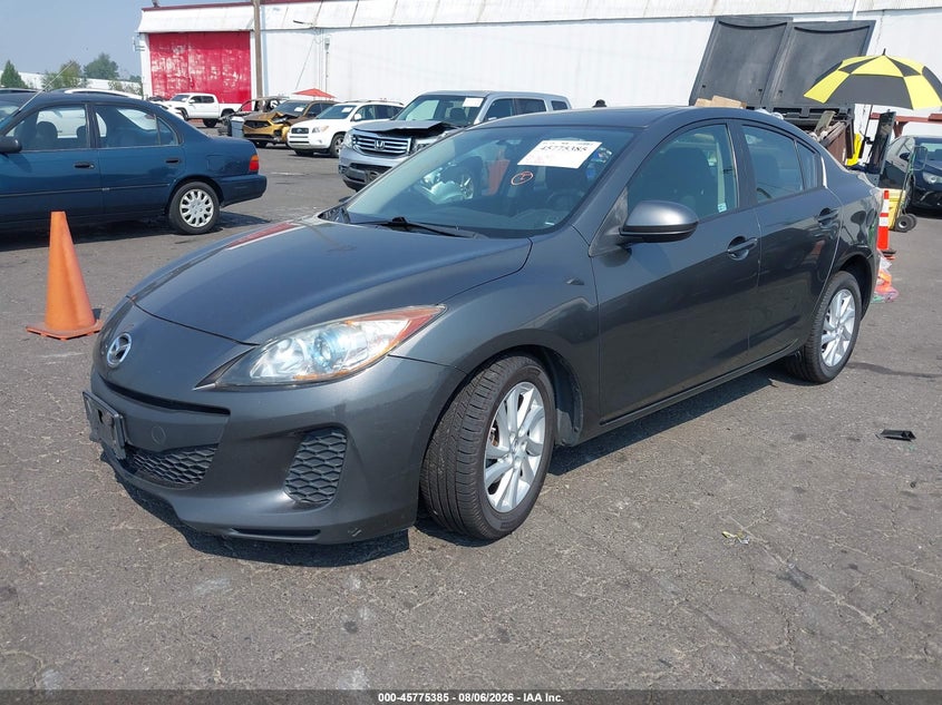 Vin: jm1bl1v89c1528283, lot: 46274165, mazda mazda3 i touring 20122