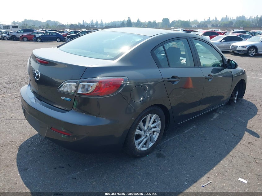 Vin: jm1bl1v89c1528283, lot: 46274165, mazda mazda3 i touring 20124