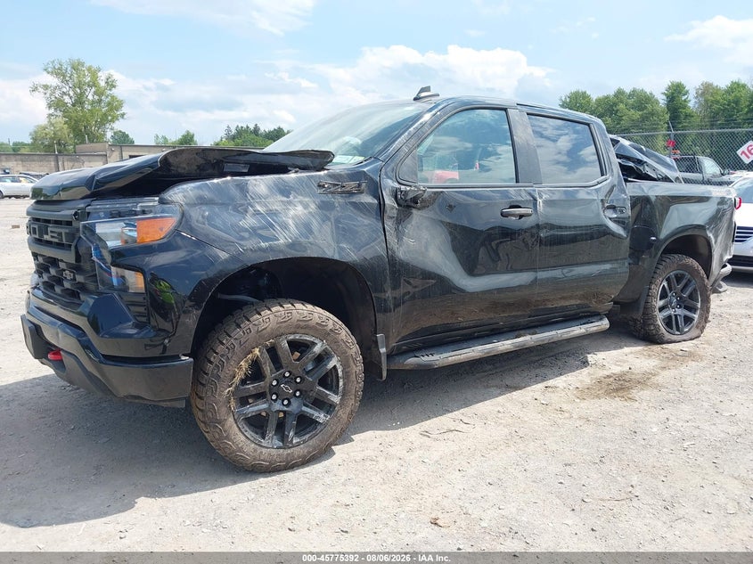 Vin: 3gcukcedxtg186610, lot: 46274172, chevrolet silverado 1500 4wd  short bed custom trail boss 20262