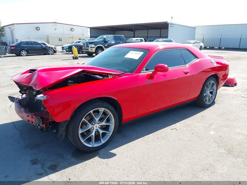 Vin: 2c3cdzjg1nh257872, lot: 46274173, dodge challenger gt 20222