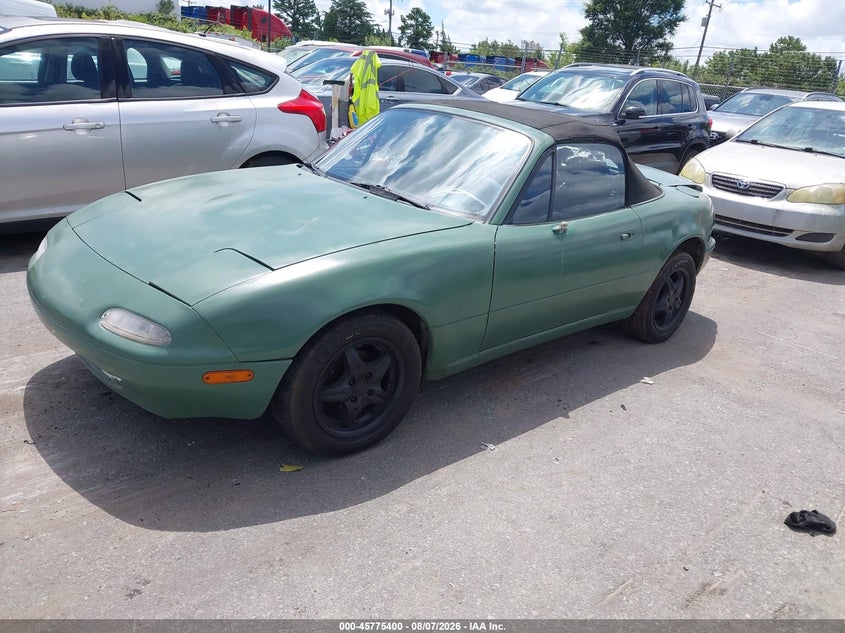 MAZDA MX-5 MIATA 1992 VIN JM1NA3518N0309227