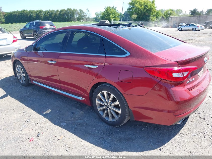2016 HYUNDAI SONATA auction photo 3