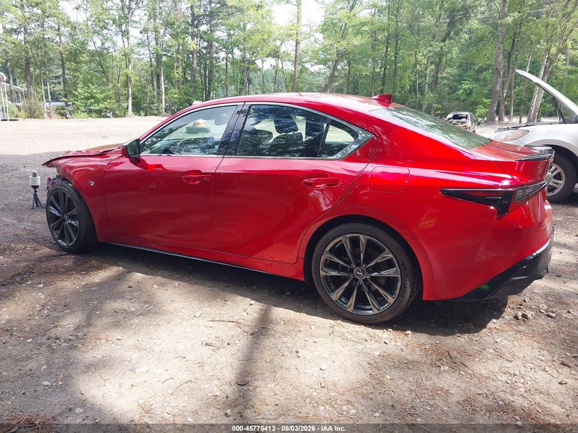 Vin: jthgz1e27p5031746, lot: 46274193, lexus is 350 f sport 20233