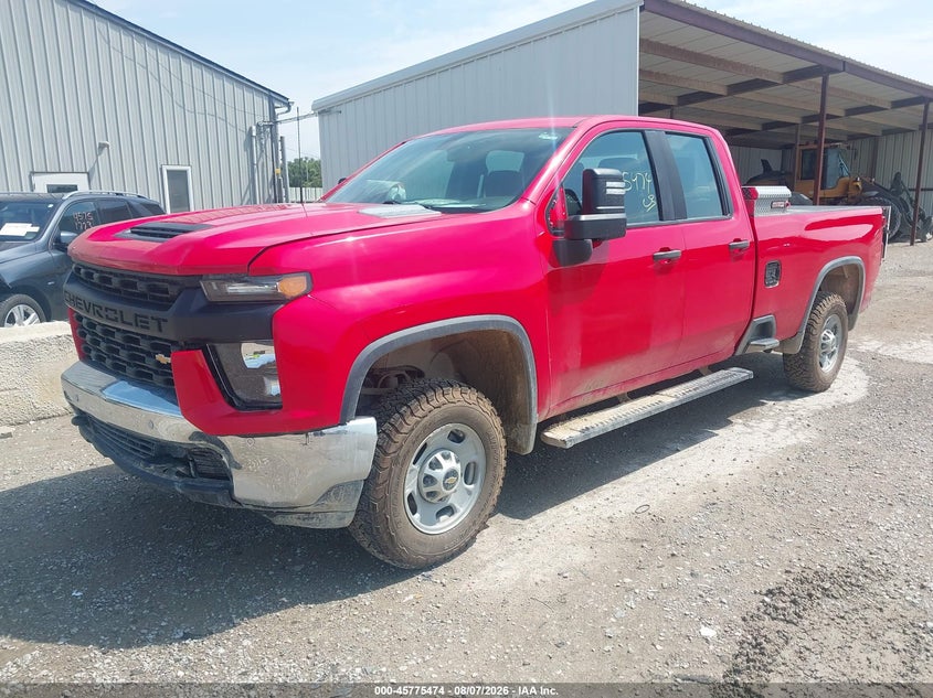 2021 CHEVROLET SILVERADO 2500HD auction photo 2