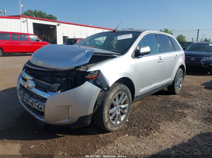 Vin: 2fmdk4kc5dbb95748, lot: 46274287, ford edge limited 20132