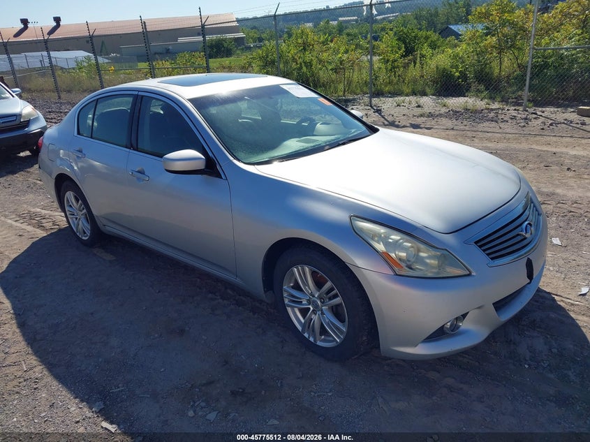 2010 INFINITI G37X auction photo 1